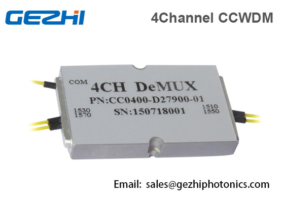 購入 小型モジュール4チャネルCWDM MuxはCWDM 1270を- PONネットワークのための1610nm密集させる online manufacture