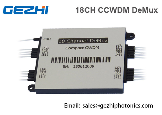 購入 18CHコンパクトCWDM Mux Demuxモジュールの光学受動の多重交換装置 online manufacture