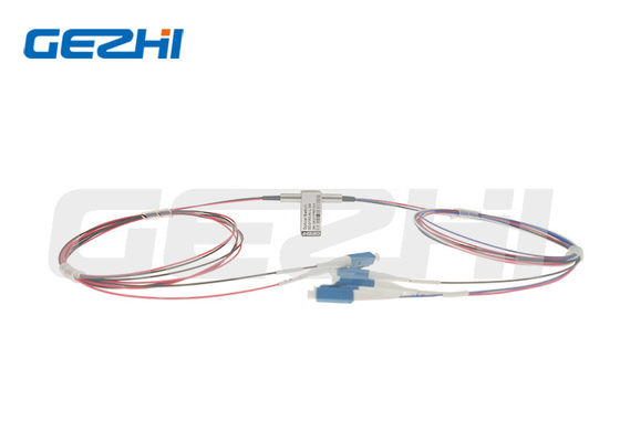 購入 双 1x2 ポート ファイバー オプティカル スイッチ 1260-1650nm 固定または非固定制御 オンライン製造