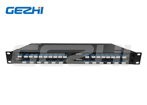 購入 100GHz 8チャネル DWDM Mux Demux 1U ラックマウント付きデータセンターWDMシステム オンライン製造