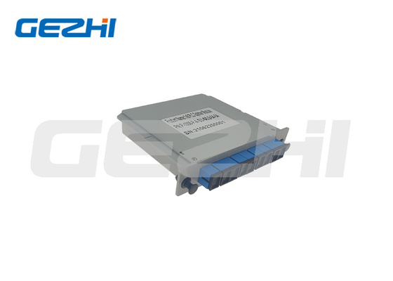 購入 モジュールを挿入するG657Aの繊維光学PLCのディバイダー1x8カセット カード online manufacture