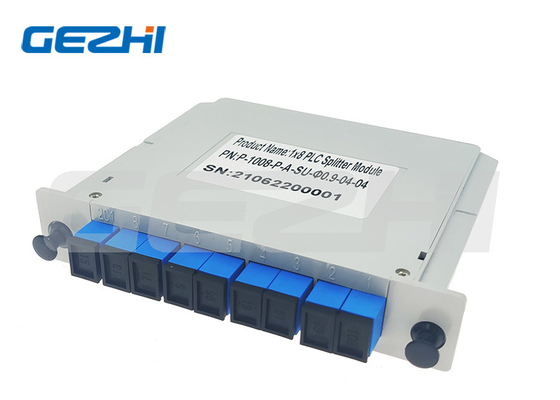 購入 GEPONのためのカスタマイズされた1x8カセット光ファイバーのディバイダーSC UPCのコネクター online manufacture