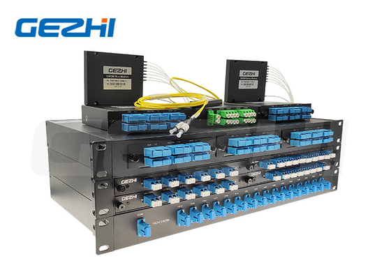 購入 100GHz 4 8 16 18チャネルDWDM Mux Demuxモジュールの受動の光学多重交換装置 online manufacture