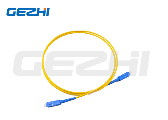 購入 カスタマイズされた長さの光ファイバーのパッチ・コードPVC/OFNR/LSZH UPC/APC online manufacture