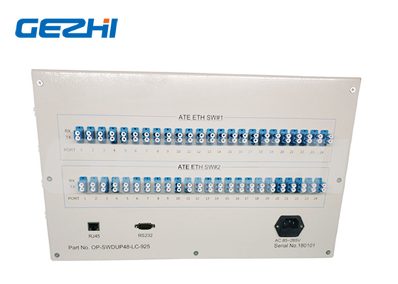 購入 システムを維持するための 48*2x4 マトリックス光学スイッチ ラックマウント online manufacture
