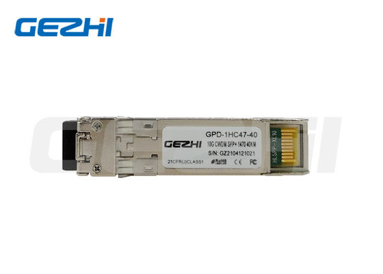 購入 ギガビットイーサネットスイッチ用 10G データレート CWDM 1490nm 40KM SFP+ トランシーバーモジュール オンライン製造
