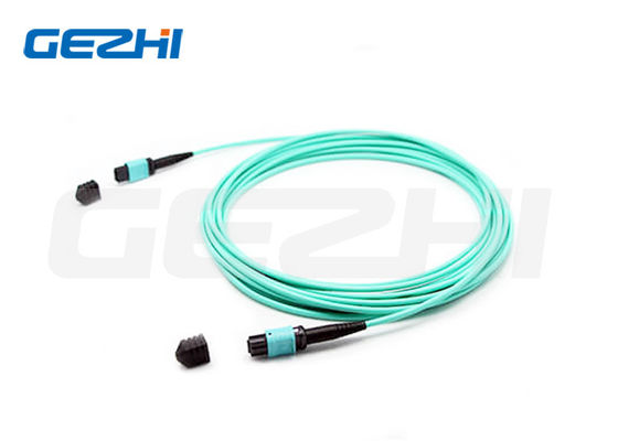 購入 高密度データセンター用3.0mmLSZHジャケットの12FMPOトランクケーブル オンライン製造