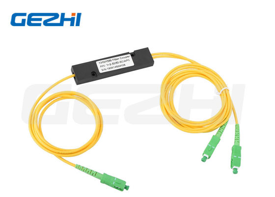 購入 OEM ファイバー・オプティカル・スプリッタとSC/APCコネクタ 1×2 シングルモードファイバー・PLC・スプリッタのスプリット比 オンライン製造
