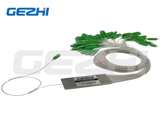購入 1x64 PLC スプリッター 波長 1260 - 1650nm ファイバータイプ PLC オプティック スプリッター online manufacture