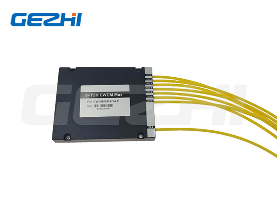 購入 CWDM Wdm モジュール 6+1CH CWDM MUX FTTX ABS シングルファイバーSC/APC LC/APCコネクタ online manufacture