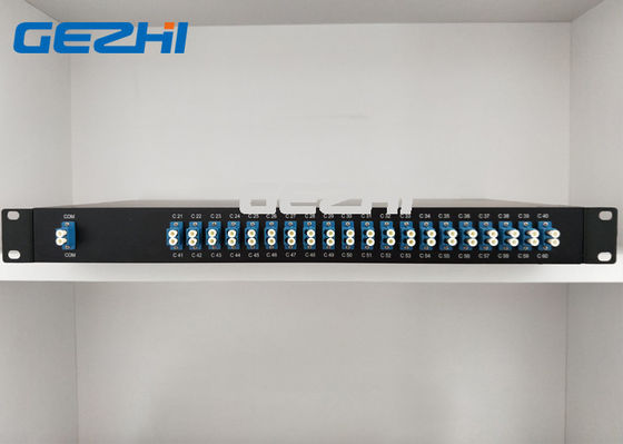 購入 ラックマウント式の単一繊維50Ghz 60チャネルAthermal AWG DWDM online manufacture