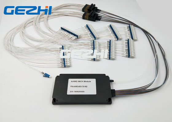 購入 LCのPCのコネクターC15 50Ghz 96チャネルAAWG DWDMモジュール online manufacture