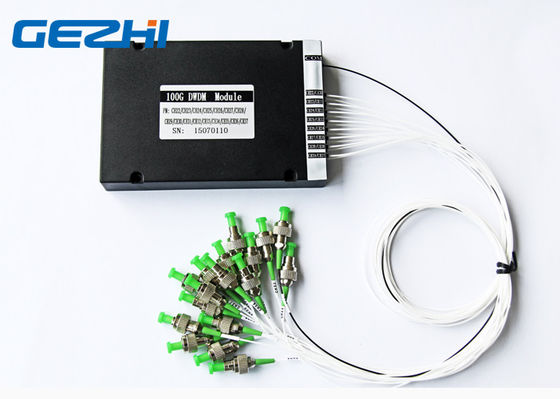 購入 FC APCの単一繊維100Ghz C371x16 CH受動DWDM Mux online manufacture