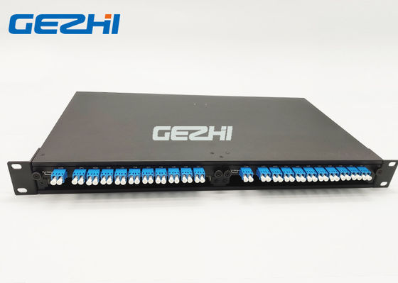 購入 4スロット1Uラック マウント100Ghz 8CH DWDM Mux Demuxモジュール online manufacture