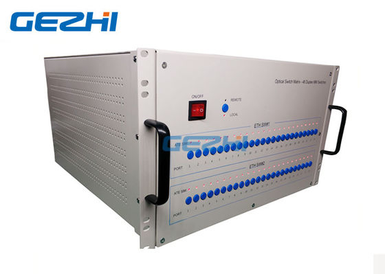 購入 マトリックスのリモート・コントロール48pcs二重1x2オプティカル スイッチ装置 online manufacture