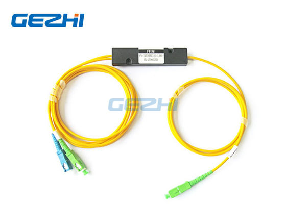 購入 SC APCのコネクターFTTH FTTX 1490nm 1x2フィルターWDM online manufacture