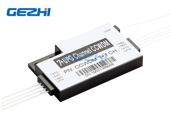 購入 低い挿入損失1590nm 1x7 CHの小型コンパクトCWDMモジュール online manufacture