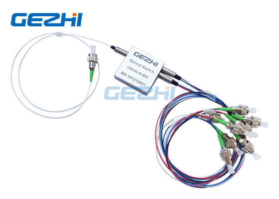 購入 非受動1742nm 1x8の繊維光学スイッチの掛け金を降ろすこと online manufacture