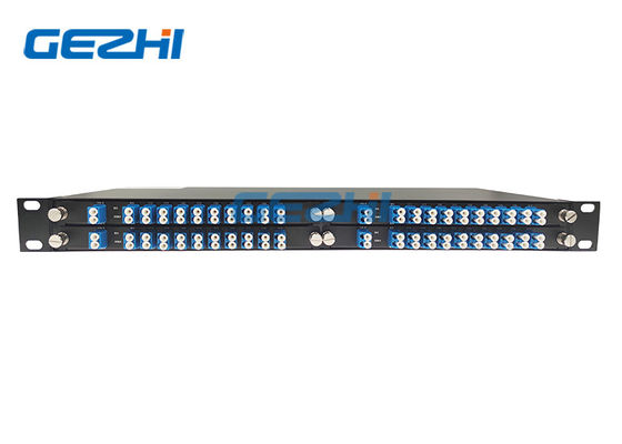 購入 LC UPC 8CH 100Ghz DWDM Mux Demux 4slotの棚のシャーシ online manufacture