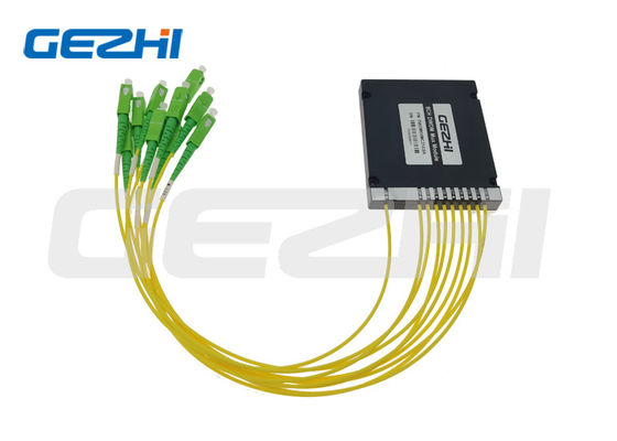 購入 通信ネットワーク向け 500mW 電力処理能力および C53-C60 波長対応 1x8 DWDM 光ファイバマルチプレクサ オンライン製造