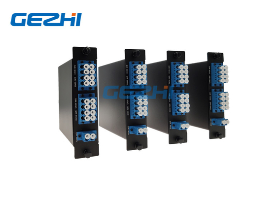 光学CWDM Mux Demux 8CHの二重CWDM多重交換装置はのための加えたり/低下