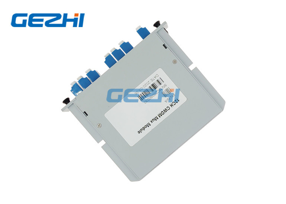 12CH MUX繊維CWDMモジュール低いPDL LC UPCのコネクターのプラスチック カセット