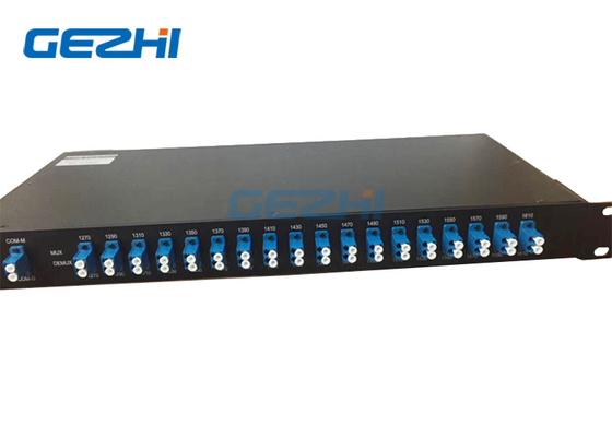 1x16 CWDMモジュール低いIL LC/UPCのアダプター1270 -迎合的な1570nm RoHS
