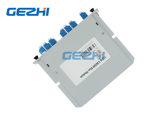 5G光学CWDMの前部運搬量ネットワーク1x12の光学多重交換装置のプラスチック カセット