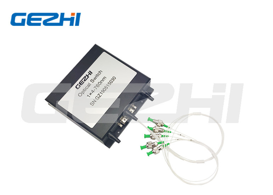 OEM 1x4 ファイバーネットワーク スイッチ 1260-1650nm 波長