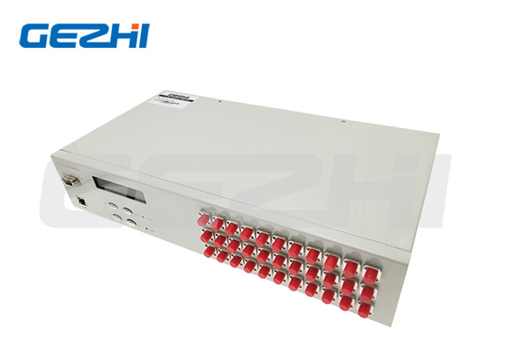 RJ45 イーサネット リモート管理 1x32 ポート 100M 光ファイバー スイッチ 低挿入損失