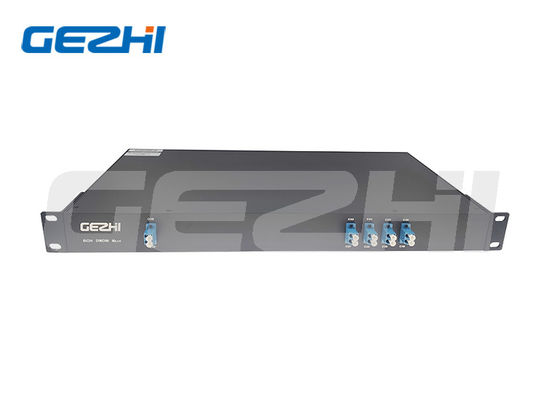 低挿入損失 8チャンネル 100Ghz DWDM Mux Demux モジュール データセンターラックマウント