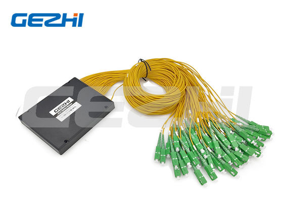 FTTH PONネットワーク用OEM 1x64 G657A1 SC/APC PLCスプリッターABSモジュール
