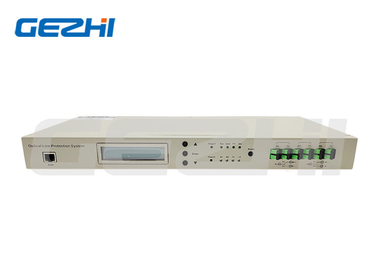 1U 1+1 OLPの光学ライン保護 システム高いスイッチ速度SC APC