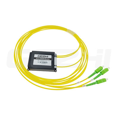 挿入損失≤7.0dB、動作温度-40℃～+85℃、チャネル間隔100GHz～5GHzのカスタマイズ可能なDWDM Mux Demux