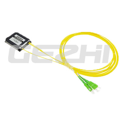 低挿入損失 ≤7.0dB,広範囲動作温度 -40°C~+85°CのC帯とL帯のためのDWDM Mux Demuxデバイス