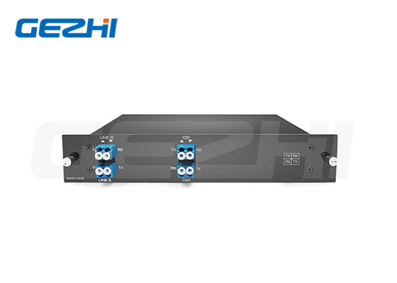 100GHz 2チャネルパッシブダブルファイバーOADMモジュール DWDMマルチプレクサー