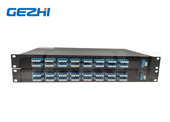 多チャンネル40CHフィルター DWDM Mux Demux マルチプレクサー 1RU 19インチラックマウント