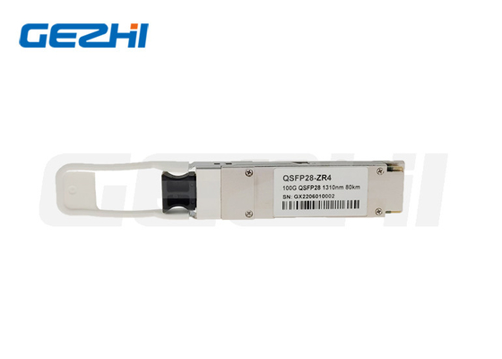高互換性100G QSFP28 ZR 1310nm 80Km オプティカルトランシーバーモジュール