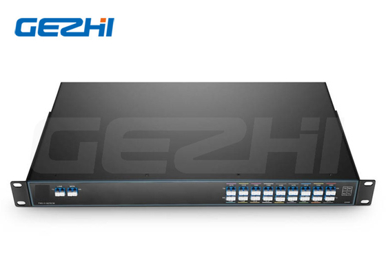 18チャネル 1270-1610nm Cwdm モニターポート付き光ファイバーマルチプレックス