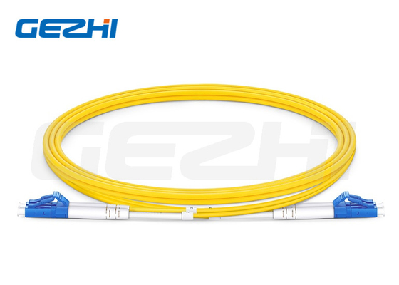 LC UPC から LC UPC シングルモードパッチケーブル デュプレックス OS2 9/125μM 2.0mm