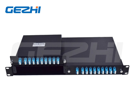1個のカセットの18CH CWDMモジュール1270-1610nm 1U LGX 2の半分によって大きさで分類されるスロット