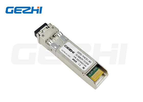 10G CWDM SFPトランシーバーモジュール 1410 - 1610nm 10GBASE 80KM LC/UPCコネクタ