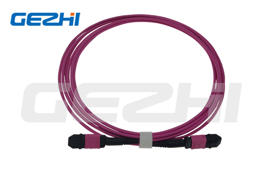 12 ファイバー LC デュプレックス 1x6 MTP MPOケーブル MPO OM4 パッチコード
