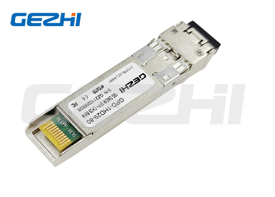 10GBASE SFP+ DWDM オプティカルトランシーバー 密度の波長分割マルチプレックス 100%互換性