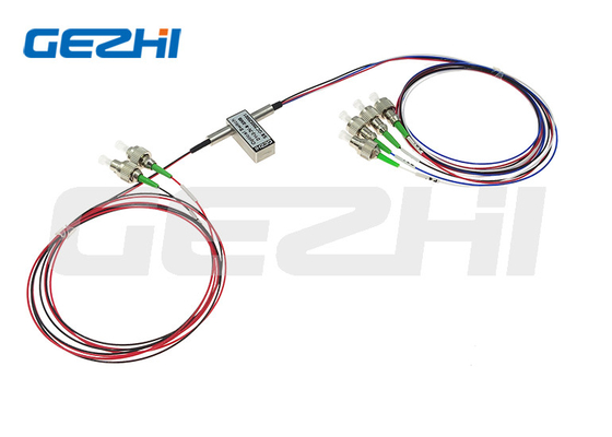 双 1x2 オプトメカニカル オプティカル スイッチ 双 1X2 LC/UPC または SC/UPC コンネクタ