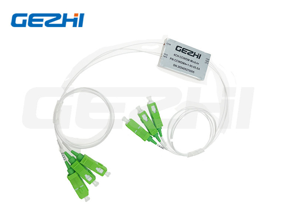 オプティカルWDMCCWDM 4+1CH SMF-28e 0.9 ローズチューブSC/APC CCWDMモジュールミニcwdm