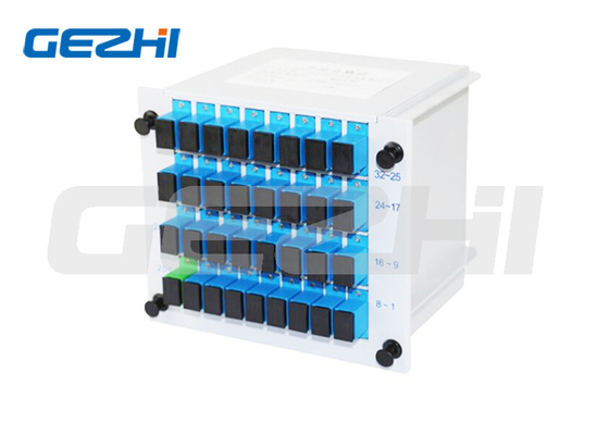 SC APC 1X32 FTTH 光ファイバースプリッタ 挿入型 カード PLC スプリッタ LGX カセット PLC カセット スプリッタ