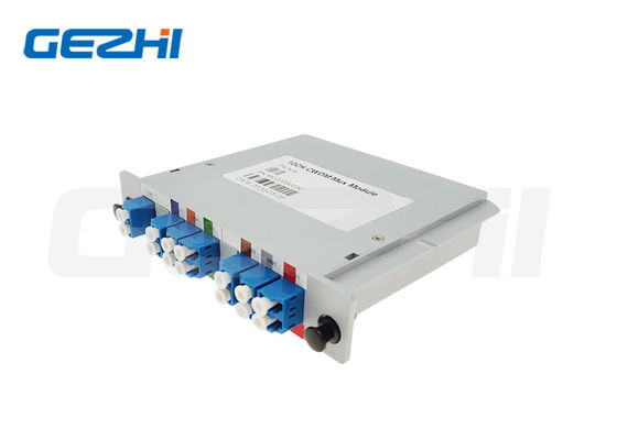 12CH CWDM Mux Demux LC UPC アダプタ付き 1260-1620nm ファイバーオプティック機器
