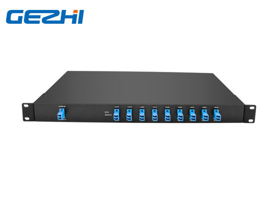港LCのPC Pigtailed二重1x8光学DWDM Muxを改善して下さい