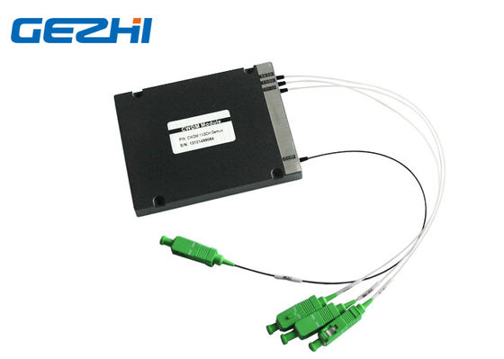 単一繊維1550nm 1x3 CWDMの受動態の多重交換装置